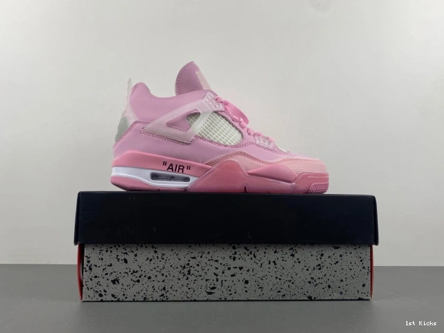 4 X OFF-WHITE JORDAN PINK 0813